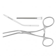 Atrauma Pediatric Clamp Fig. 1 Stainless Steel, 13.5 cm - 5 1/4"